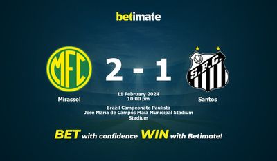 Mirassol vs Santos förutsägelse, odds och speltips 2024-11-02