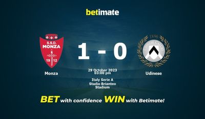 Monza vs Udinese förutsägelse, odds och speltips 2023-10-29