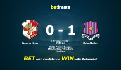 Naxxar Lions vs Gzira United Förutsägelse, odds och speltips 2024-10-02