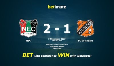 NEC vs FC Volendam Förutsägelse, odds och speltips 2023-11-05