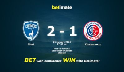 Niort vs Chateauroux förutsägelse, odds och speltips 2024-01-26