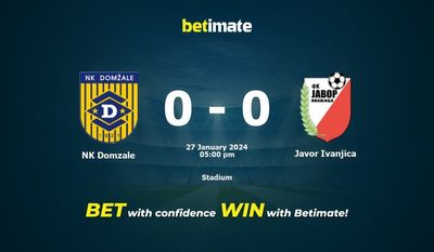 NK Domzale vs Javor Ivanjica Förutsägelse, odds och speltips 2024-01-27