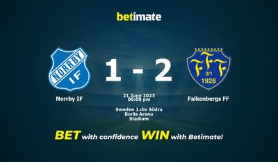 Norrby IF vs Falkenbergs FF Förutsägelse, odds & speltips 2023-06-21