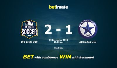 OFI Kreta U19 vs Atromitos U19 Förutsägelse, odds och vadslagning 2024-12-15
