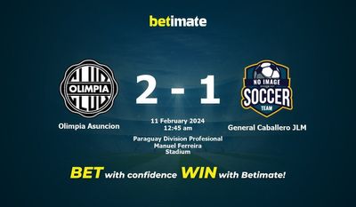 Olimpia Asuncion vs General Caballero JLM förutsägelse, odds och bettingtips 2024-10-02