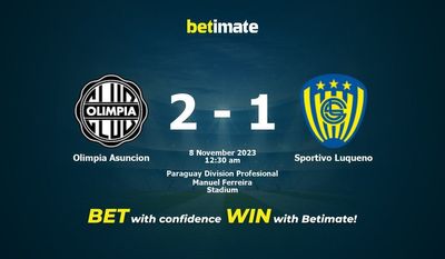 Olimpia Asuncion vs Sportivo Luqueno Förutsägelse, odds och bettingtips 2023-07-11