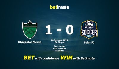 Olympiakos Nicosia vs Pafos FC Förutsägelse, odds och speltips 2024-01-18