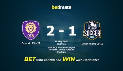 Orlando City II vs Inter Miami CF II Förutsägelse, odds och speltips 17/05/2025