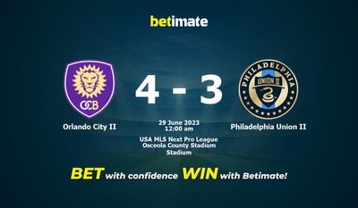 Orlando City II vs Philadelphia Union II förutsägelse, odds och speltips 2023-06-28