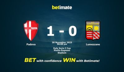 Padova vs Lumezzane förutsägelse, odds och vadslagning 2023-11-30