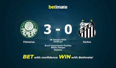 Palmeiras vs Santos förutsägelse, odds och speltips 2024-01-28