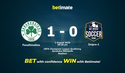 Panathinaikos vs Dnipro-1 förutsägelse, odds och speltips 2023-01-08