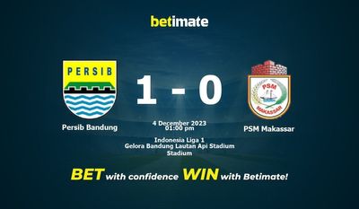 Persib Bandung vs PSM Makassar förutsägelse, odds och speltips 2023-04-12