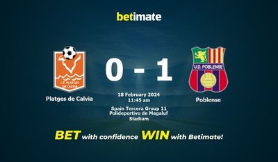 Platges de Calvia vs Poblense förutsägelse, odds och vadslagning 2024-02-18