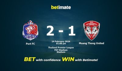 Port FC vs Muang Thong United Förutsägelse, odds och speltips 2024-02-14
