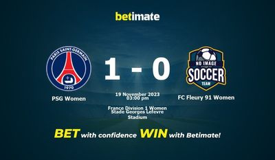PSG Women vs FC Fleury 91 Women Prognos, odds och speltips 2023-11-19