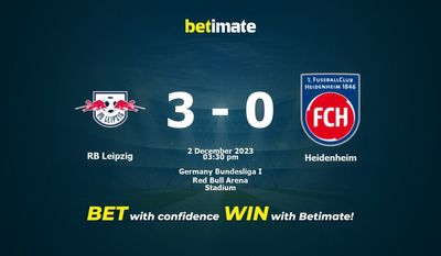 RB Leipzig vs Heidenheim Förutsägelse, odds och speltips 2023-02-12