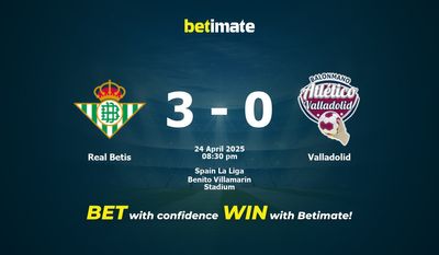 Real Betis vs Valladolid Förutsägelse, odds och speltips 2025-04-24