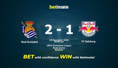 Real Sociedad vs FC Salzburg Förutsägelse, odds och speltips 2023-11-29