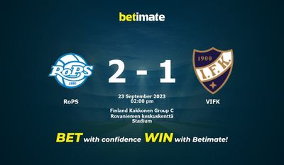 RoPS vs VIFK-förutsägelse, odds och bettingtips 2023-09-23