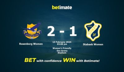 Rosenborg Women vs Stabaek Women Förutsägelse, odds och speltips 2024-02-13