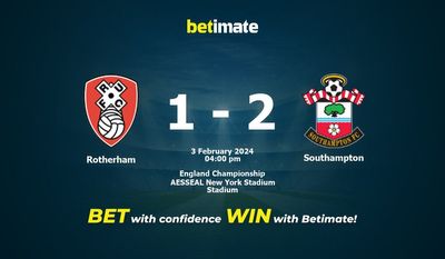 Rotherham vs Southampton Förutsägelse, odds och speltips 2024-03-02