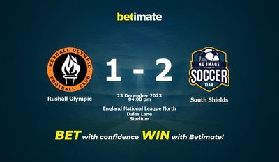 Rushall Olympic vs South Shields förutsägelse, odds och speltips 2023-12-23