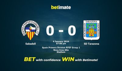 Sabadell vs SD Tarazona förutsägelse, odds och speltips 01/04/2024