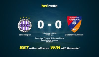 Sacachispas vs Deportivo Armenio Förutsägelse, odds och bettingtips 2024-03-02