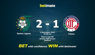 Santos Laguna vs Toluca förutsägelse, odds och speltips 2023-11-06