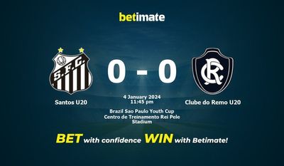 Santos U20 vs Clube do Remo U20 Förutsägelse, odds och vadslagning 2024-04-01