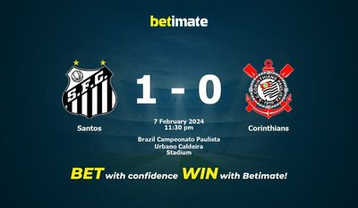 Santos vs Corinthians förutsägelse, odds och speltips 2024-07-02