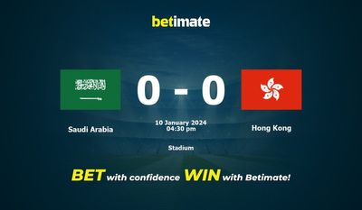 Saudiarabien vs Hong Kong Förutsägelse, odds och speltips 2024-10-01