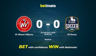 SC Wiener Viktoria vs SV Donau Förutsägelse, odds och speltips 2025-02-22