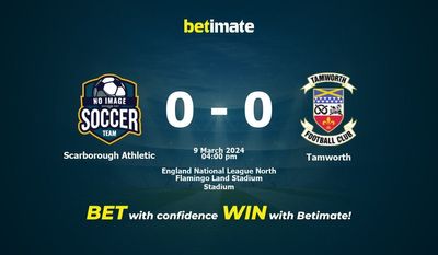 Scarborough Athletic vs Tamworth Förutsägelse, odds och bettingtips 2024-03-09
