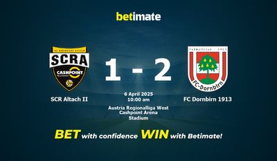 SCR Altach II vs FC Dornbirn 1913 förutsägelse, odds och speltips 04/06/2025