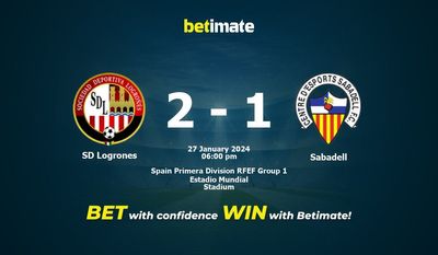 SD Logrones vs Sabadell Förutsägelse, odds och speltips 2024-01-27