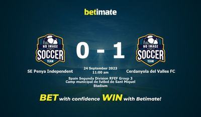 SE Penya Independent vs Cerdanyola del Valles FC Förutsägelse, odds och speltips 2023-09-24