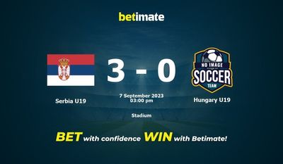 Serbien U19 vs Ungern U19 Förutsägelse, odds och speltips 2023-07-09