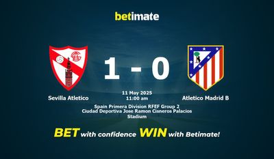Sevilla Atletico vs Atletico Madrid B Förutsägelse, odds och speltips 11/05/2025