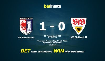SG Barockstadt vs VfB Stuttgart II Förutsägelse, odds och speltips 2023-11-29
