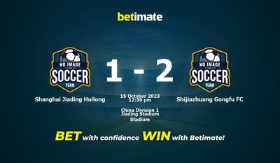 Shanghai Jiading Huilong vs Shijiazhuang Gongfu FC Förutsägelse, odds och speltips 2023-10-15