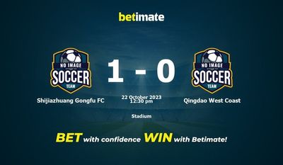 Shijiazhuang Gongfu FC vs Qingdao västkust förutsägelse, odds och vadslagning 2023-10-22