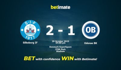 Silkeborg IF vs Odense BK Förutsägelse, odds och speltips 2023-10-29