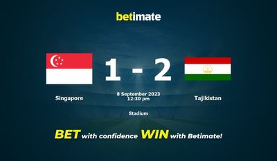 Singapore vs Tadzjikistan Förutsägelse, odds och speltips 2023-08-09