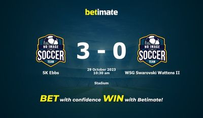 SK Ebbs vs WSG Swarovski Wattens II Förutsägelse, odds och speltips 2023-10-29