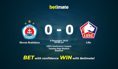 Slovan Bratislava vs Lille Förutsägelse, odds och speltips 2023-09-11