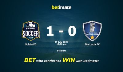 Solola FC vs Sta Lucia FC Förutsägelse, odds och speltips 2023-07-29