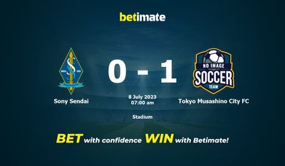 Sony Sendai vs Tokyo Musashino City FC Förutsägelse, odds och speltips 2023-08-07