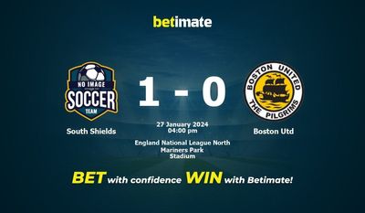 South Shields vs Boston Utd Förutsägelse, odds och speltips 2024-01-27